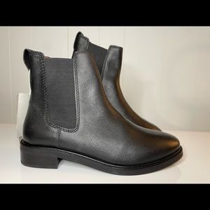 H&M Genuine Leather Women’s Chelsea Boots Size 8.5 NWT